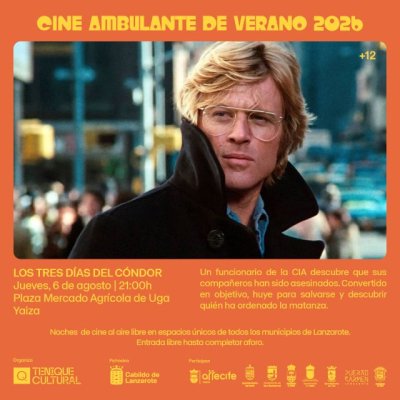 Lanzarote: Tenique Cultural convertirá la Plaza del Mercado de Uga en un cine al aire libre