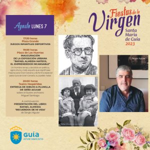 Gu&iacute;a: Rafael Almeida Mateos, protagonista de las Fiestas de la Virgen el pr&oacute;ximo lunes