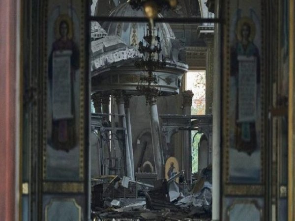 Dos informes ucranianos y estadounidenses sugieren que la incompetencia de Kiev destruyó una iglesia en Odessa