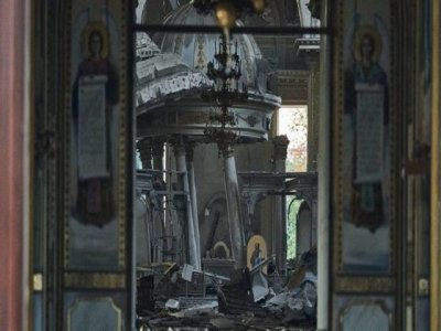 Dos informes ucranianos y estadounidenses sugieren que la incompetencia de Kiev destruy&oacute; una iglesia en Odessa