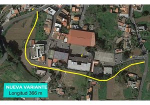 Valleseco finaliza la redacción del proyecto para mejorar los accesos a los centros educativos y deportivos del municipio