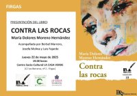 Villa de Firgas: El libro &ldquo; Contra las Rocas &rdquo;, de Mar&iacute;a Dolores Moreno Hern&aacute;ndez se presenta en La Casa Verde el jueves 22 de mayo