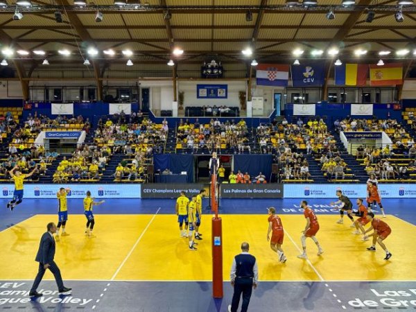 CEV Champions League Volley: El Club Voleibol Guaguas visita al subcampeón de Europa en su viaje más complicado