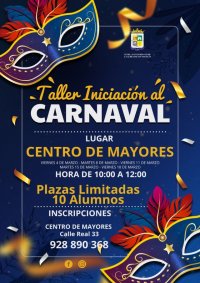 La Aldea: El &aacute;rea del Mayor pone en marcha el Taller de Iniciaci&oacute;n al Carnaval