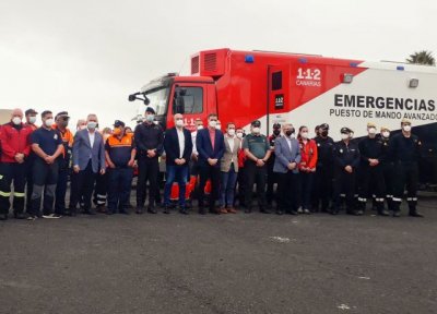 El presidente S&aacute;nchez asiste en La Palma al primer Comit&eacute; Director del PEVOLCA tras el fin de la erupci&oacute;n