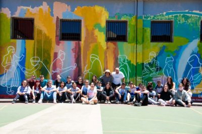 M&aacute;s de 900 estudiantes participan en la creaci&oacute;n de murales para un desarrollo sostenible