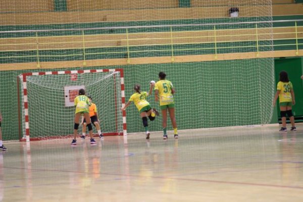 Balonmano Femenino Base: 5 jornada de la copa de apertura para el Gáldar BF