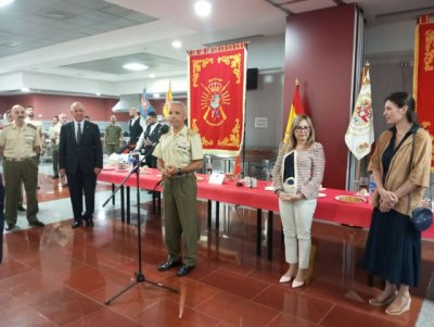 Acto de celebraci&oacute;n del 451 aniversario del Regimiento de Infanter&iacute;a Canarias 50