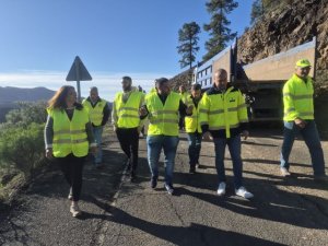 El Cabildo invierte 3,5 millones de euros en mejorar la seguridad de la carretera entre Ayacata y la presa de Las Ni&ntilde;as