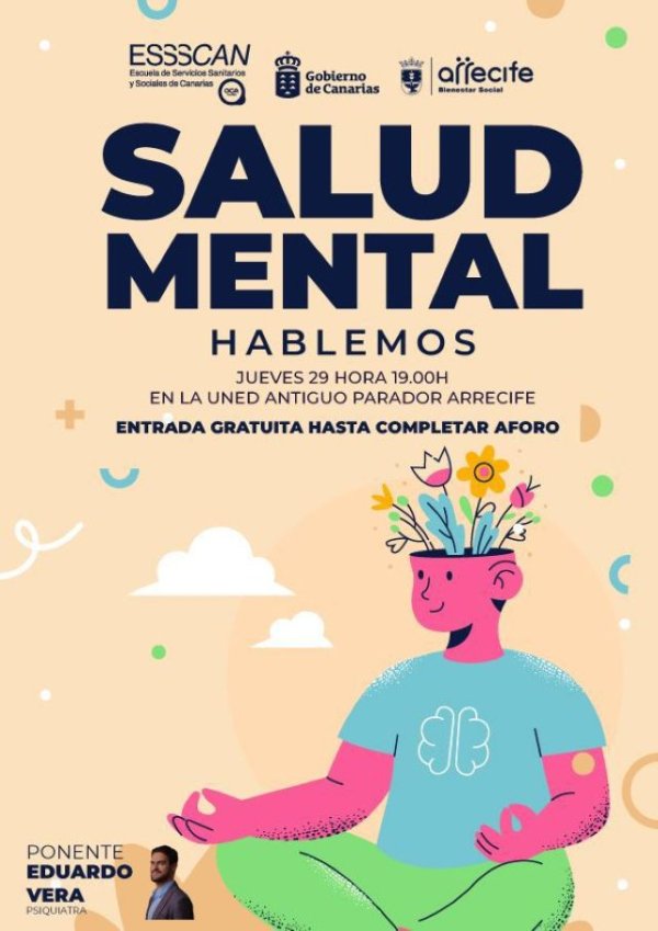 La ESSSCAN organiza una charla de Salud Mental abierta a la ciudadan&iacute;a en Lanzarote