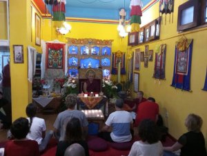 El jardín de nuestra paz interior, en el Centro Budista Tibetano de Las Palmas
