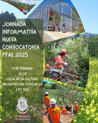 Valleseco: El PFAE Forestal celebra una jornada informativa a la población
