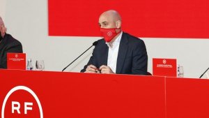 Rubiales aboga por una candidatura única de Europa para el Mundial 2030