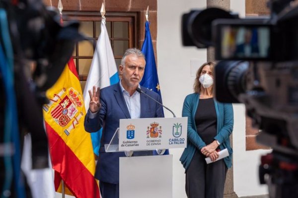 Torres: “Las empresas afectadas por el volcán podrán acceder a ayudas de emergencia por un global de 10 millones”