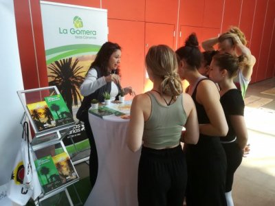 La Gomera destaca como destino preferente en la feria Yoga Games de Gotemburgo