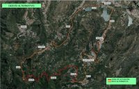 Obras Públicas inicia el lunes la renovación completa del firme de la carretera de Los Chorros entre Arucas y Firgas