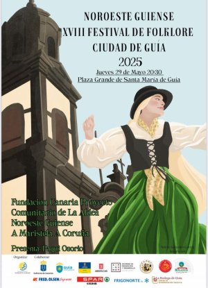 Guía: Festival folclórico del Día de Canarias organizado por la AF Noroeste Guiense