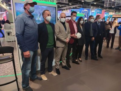 Gran Canaria presenta su oferta turístico deportiva en Fitur y anuncia las fechas del Torneo Internacional LaLiga Promises
