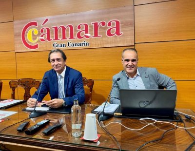 El comisionado del REF participa por primera vez en el pleno de la C&aacute;mara de Comercio de Gran Canaria