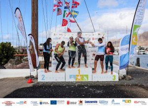 Windsurf: La española Pilar Lamadrid, flamante campeona de los Lanzarote iQFOil Games