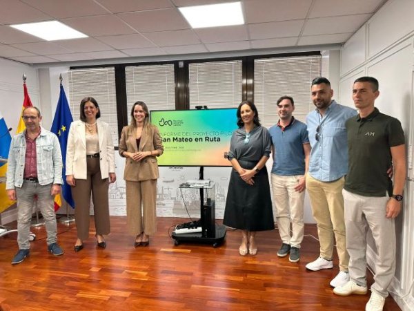 El Gobierno de Canarias acredita con el piloto &lsquo;San Mateo en Ruta&rsquo; la eficacia del transporte a la demanda en entornos rurales y dispersos