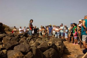 Gáldar: El Beñesmer convierte la Plaza Mr. Leacock en una fiesta de la identidad canaria