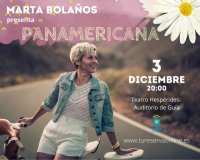 Gu&iacute;a acoge este viernes el estreno del espect&aacute;culo &lsquo;Panamericana&rsquo;, en la voz de Marta Bola&ntilde;os