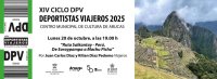 Arucas: Primera charla de la XIV edición del Ciclo “Deportistas Viajeros - DPV 2025” en el Centro Municipal de Cultura