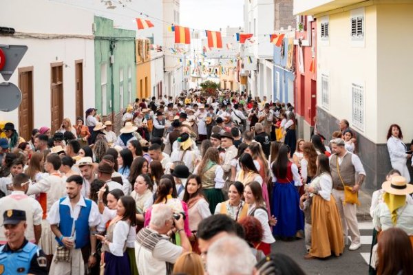 G&aacute;ldar: San Isidro celebra su Romer&iacute;a Ofrenda entre tradici&oacute;n y devoci&oacute;n popular