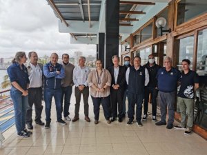 Reunión de la Real Federación Española de Vela con clubes náuticos canarios