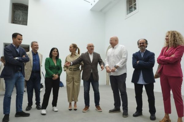 Antonio Morales estima que en 2026 Gran Canaria podrá disfrutar de la mayor colección de arte canario en el Mubea